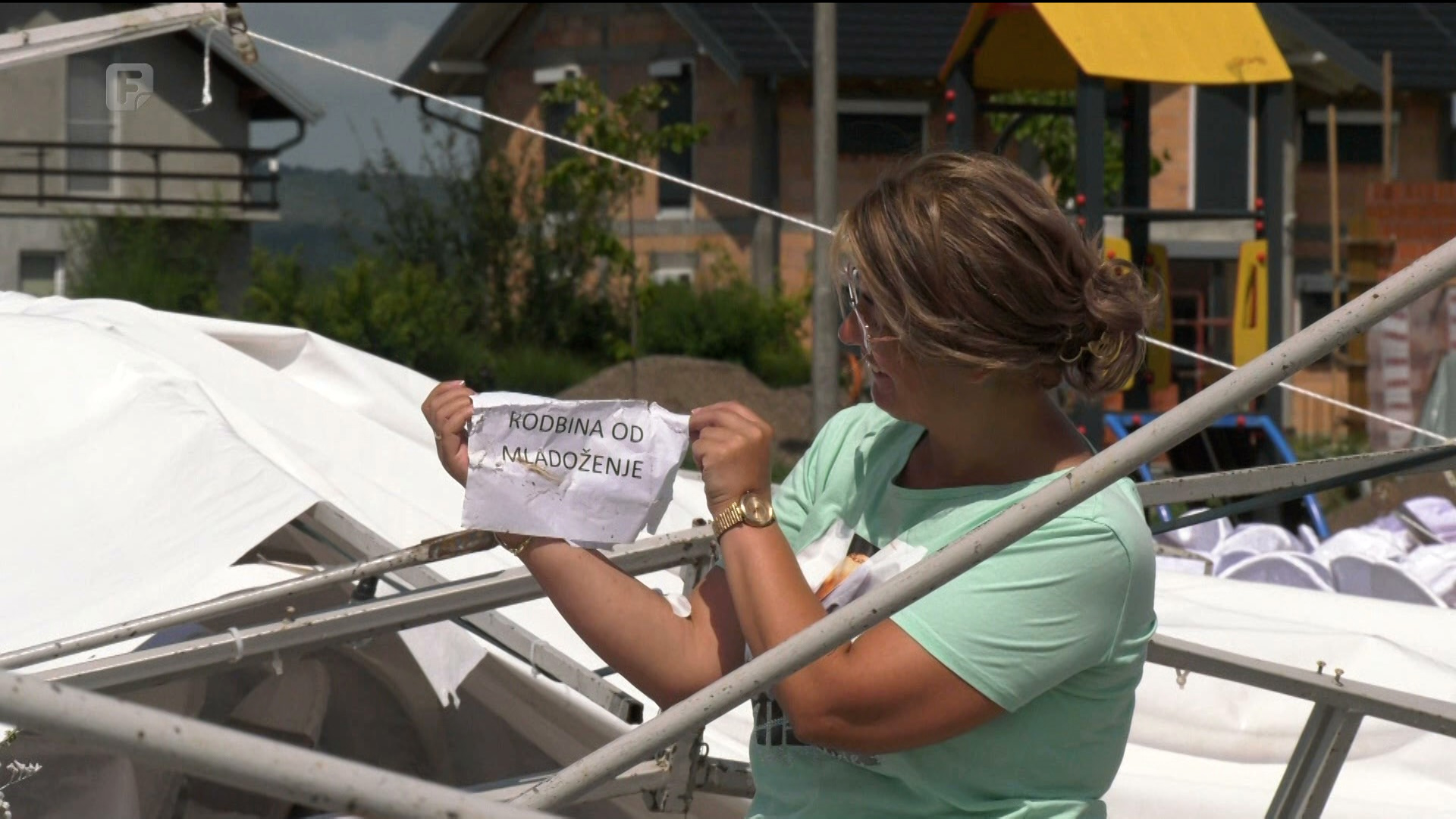 Vjenčanje će pamtiti po velikom nevremenu